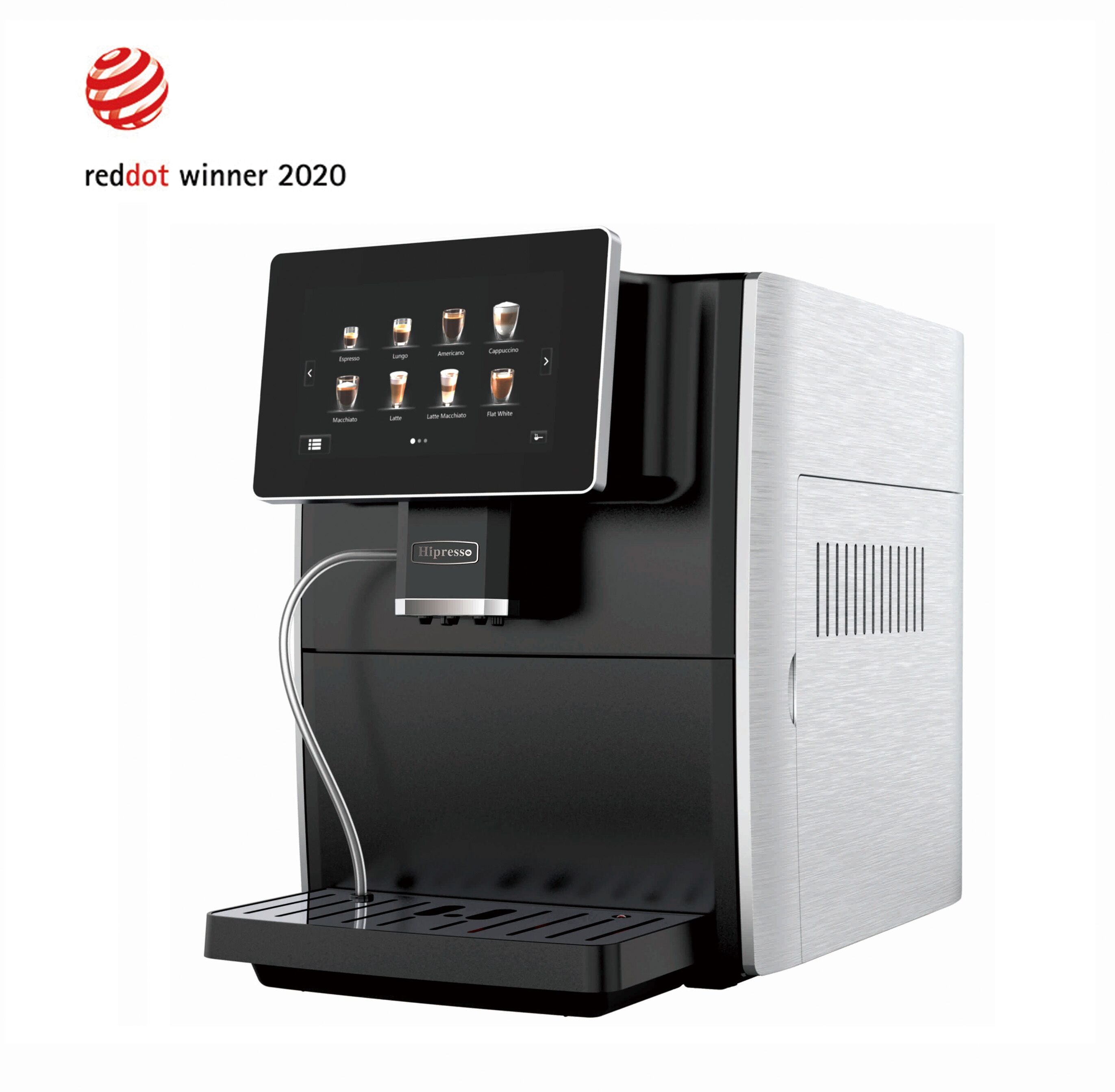 Machine à café entièrement automatique avec grand écran
